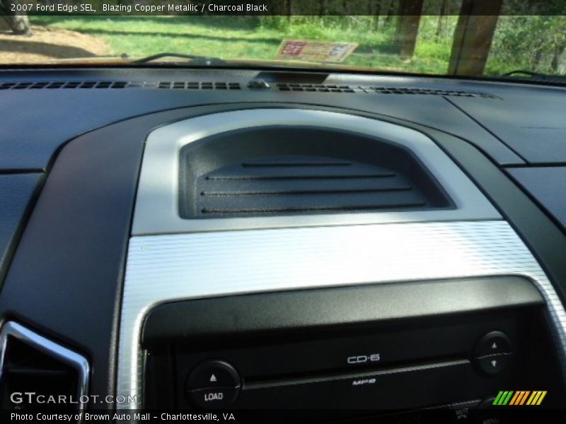 Blazing Copper Metallic / Charcoal Black 2007 Ford Edge SEL
