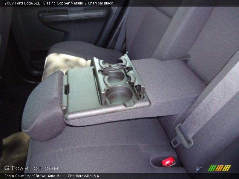 Blazing Copper Metallic / Charcoal Black 2007 Ford Edge SEL