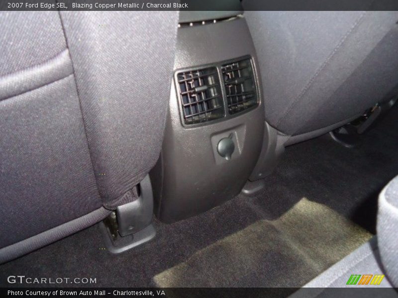 Blazing Copper Metallic / Charcoal Black 2007 Ford Edge SEL