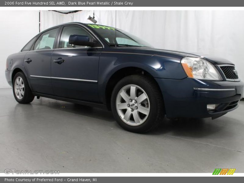 Dark Blue Pearl Metallic / Shale Grey 2006 Ford Five Hundred SEL AWD