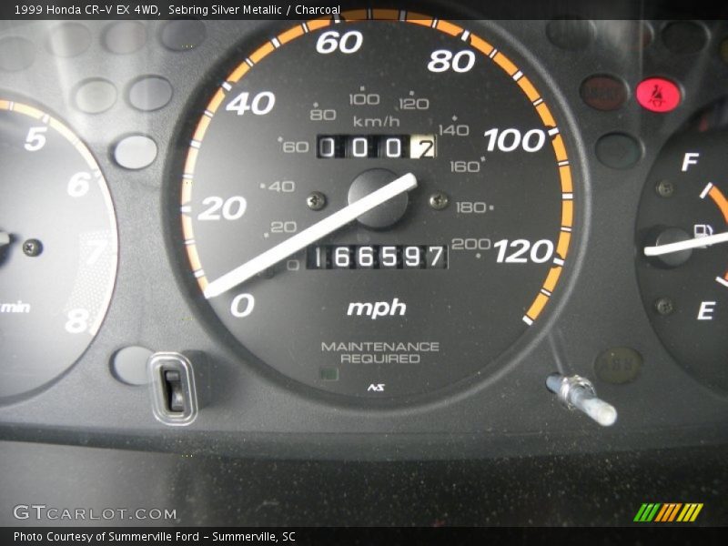 Sebring Silver Metallic / Charcoal 1999 Honda CR-V EX 4WD