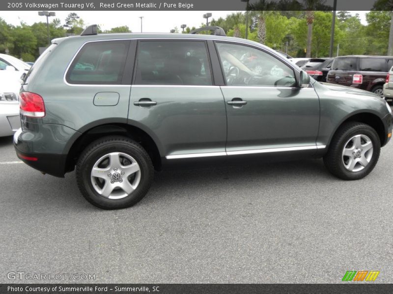 Reed Green Metallic / Pure Beige 2005 Volkswagen Touareg V6