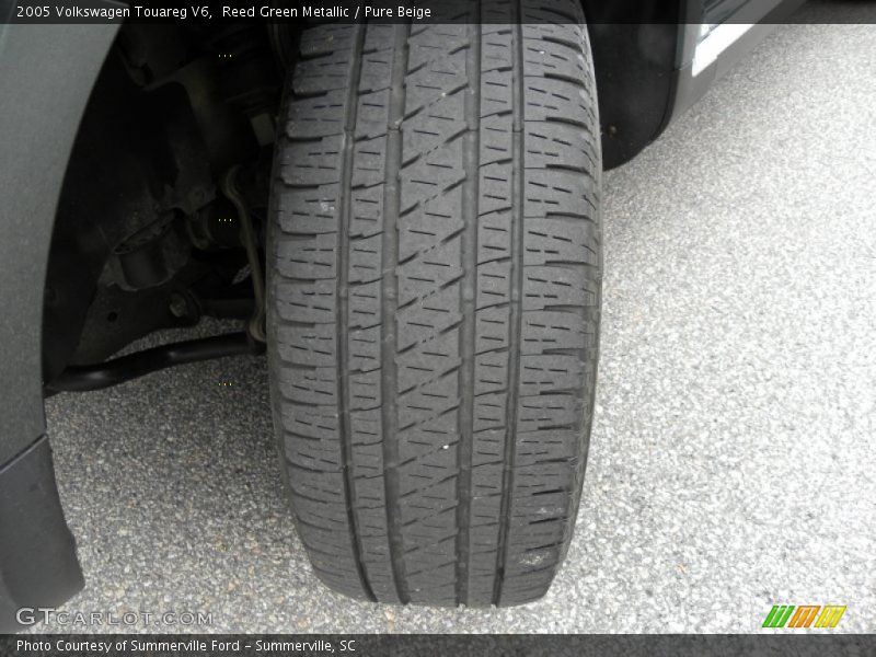 Reed Green Metallic / Pure Beige 2005 Volkswagen Touareg V6