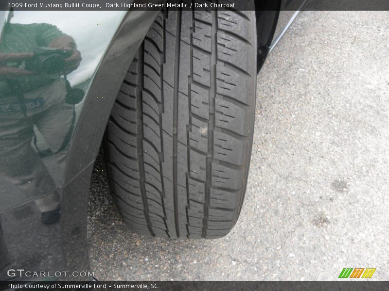 Dark Highland Green Metallic / Dark Charcoal 2009 Ford Mustang Bullitt Coupe