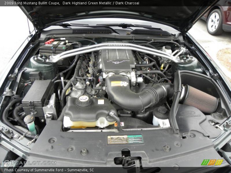  2009 Mustang Bullitt Coupe Engine - 4.6 Liter SOHC 24-Valve VVT V8