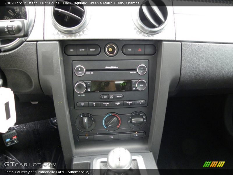 Dark Highland Green Metallic / Dark Charcoal 2009 Ford Mustang Bullitt Coupe