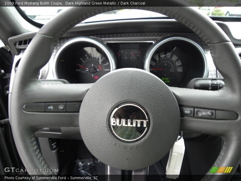  2009 Mustang Bullitt Coupe Steering Wheel