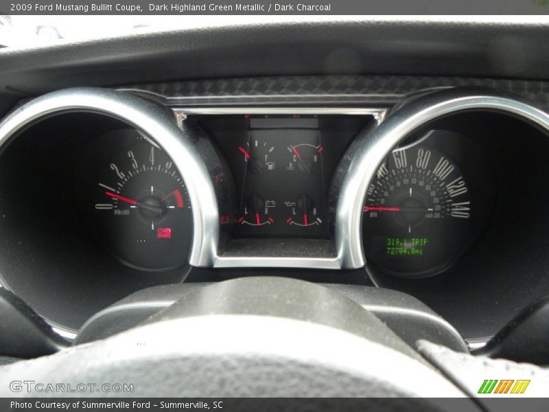  2009 Mustang Bullitt Coupe Bullitt Coupe Gauges