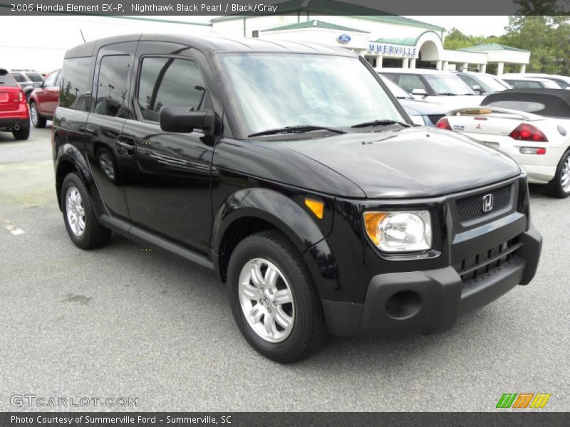 Nighthawk Black Pearl / Black/Gray 2006 Honda Element EX-P
