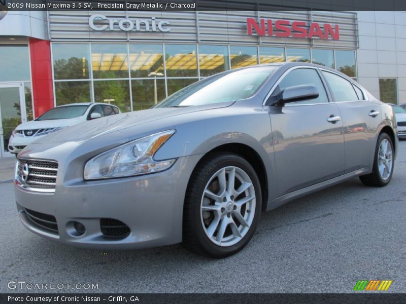 Precision Gray Metallic / Charcoal 2009 Nissan Maxima 3.5 SV