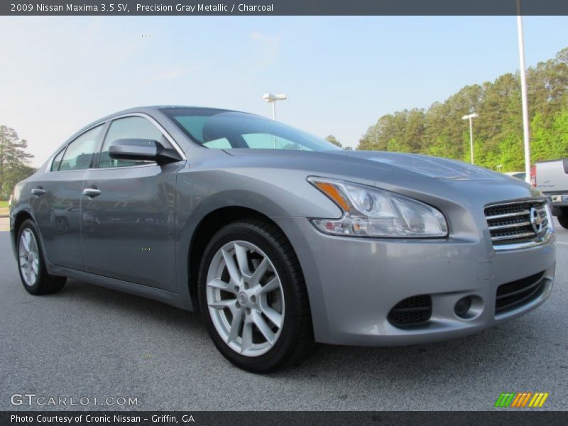 Precision Gray Metallic / Charcoal 2009 Nissan Maxima 3.5 SV