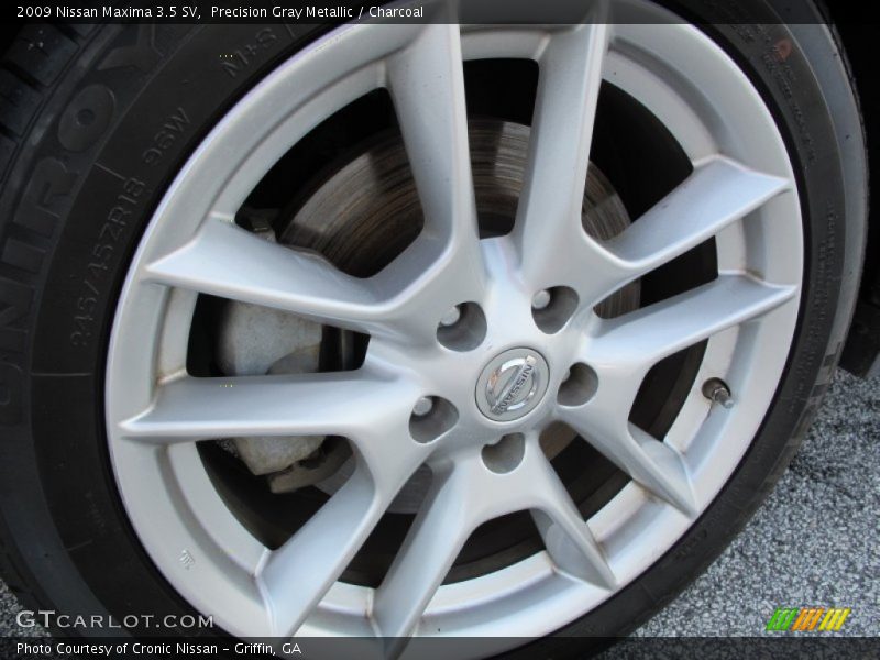 Precision Gray Metallic / Charcoal 2009 Nissan Maxima 3.5 SV