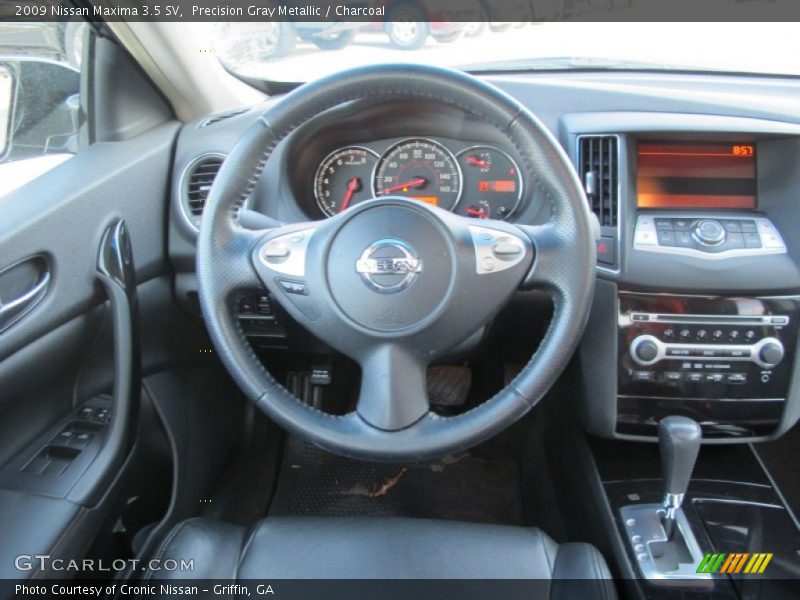 Precision Gray Metallic / Charcoal 2009 Nissan Maxima 3.5 SV