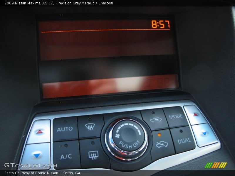 Precision Gray Metallic / Charcoal 2009 Nissan Maxima 3.5 SV
