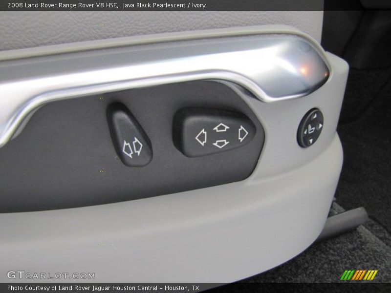 Controls of 2008 Range Rover V8 HSE
