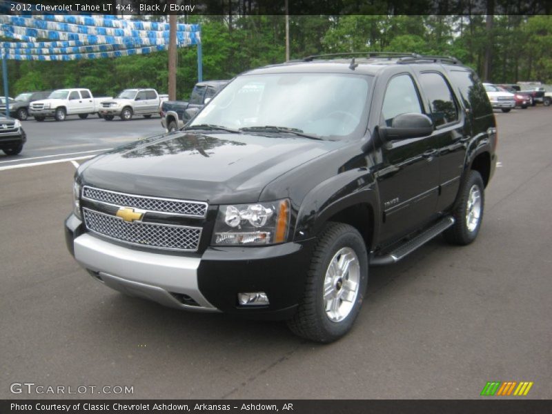 Black / Ebony 2012 Chevrolet Tahoe LT 4x4