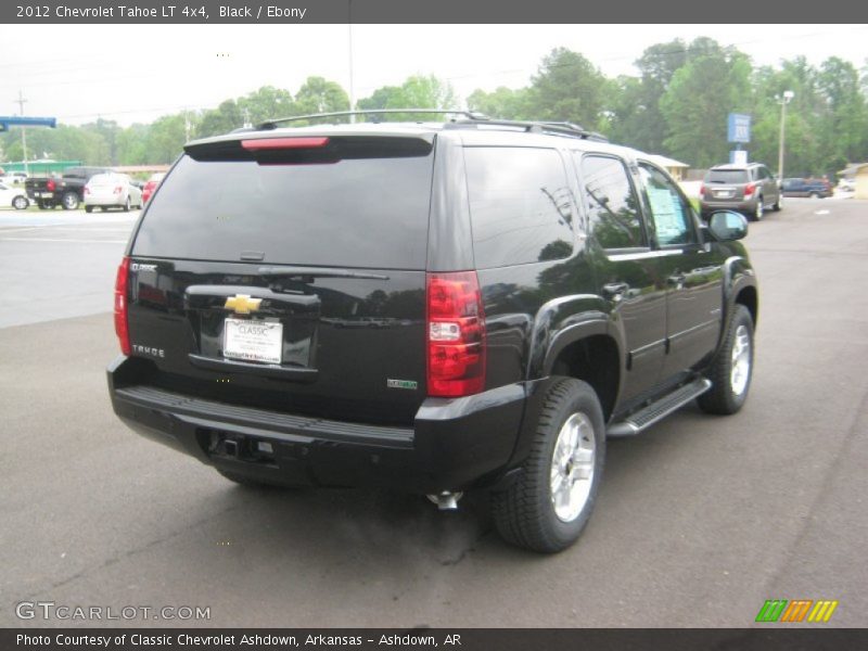 Black / Ebony 2012 Chevrolet Tahoe LT 4x4