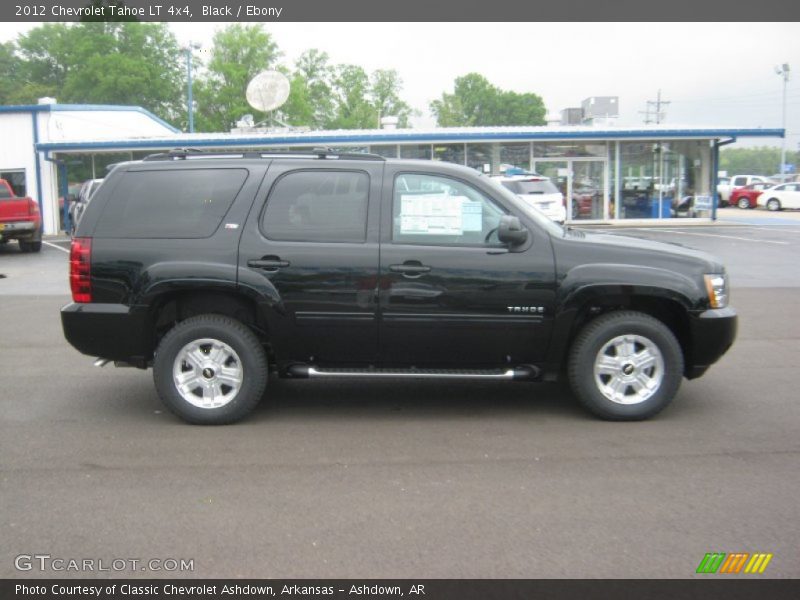 Black / Ebony 2012 Chevrolet Tahoe LT 4x4