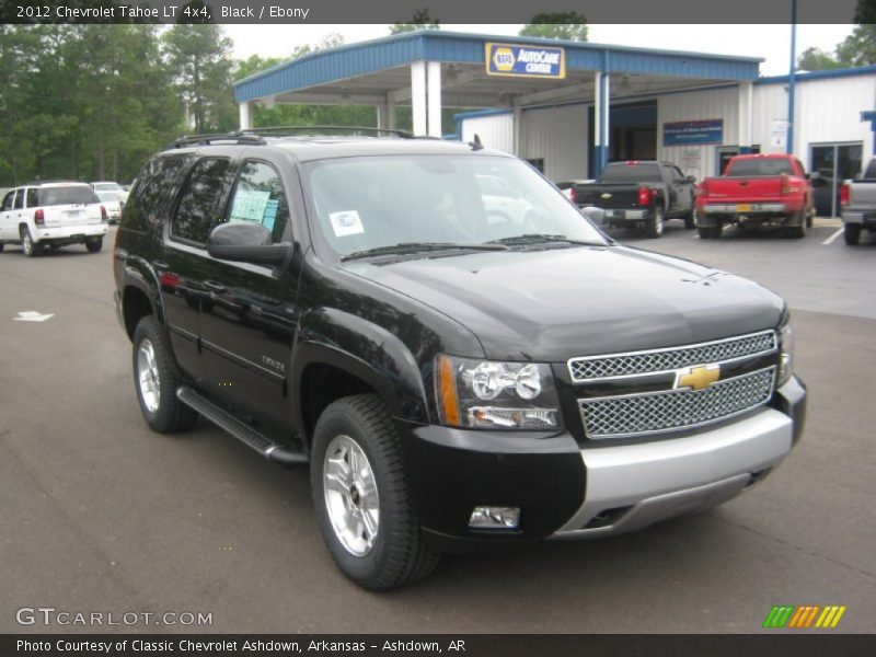 Black / Ebony 2012 Chevrolet Tahoe LT 4x4
