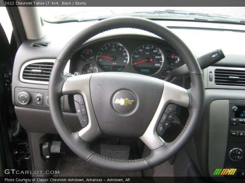 Black / Ebony 2012 Chevrolet Tahoe LT 4x4