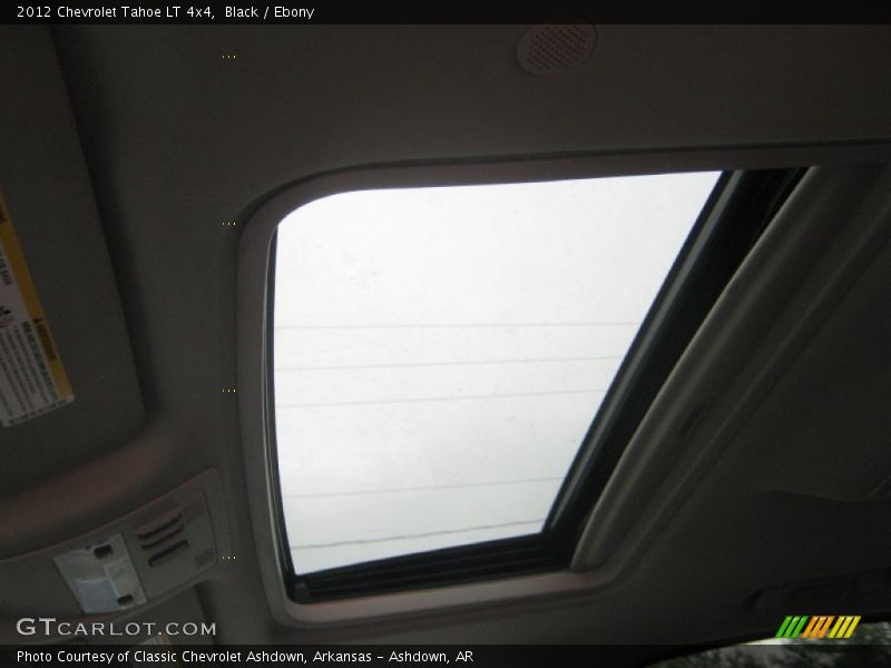 Black / Ebony 2012 Chevrolet Tahoe LT 4x4