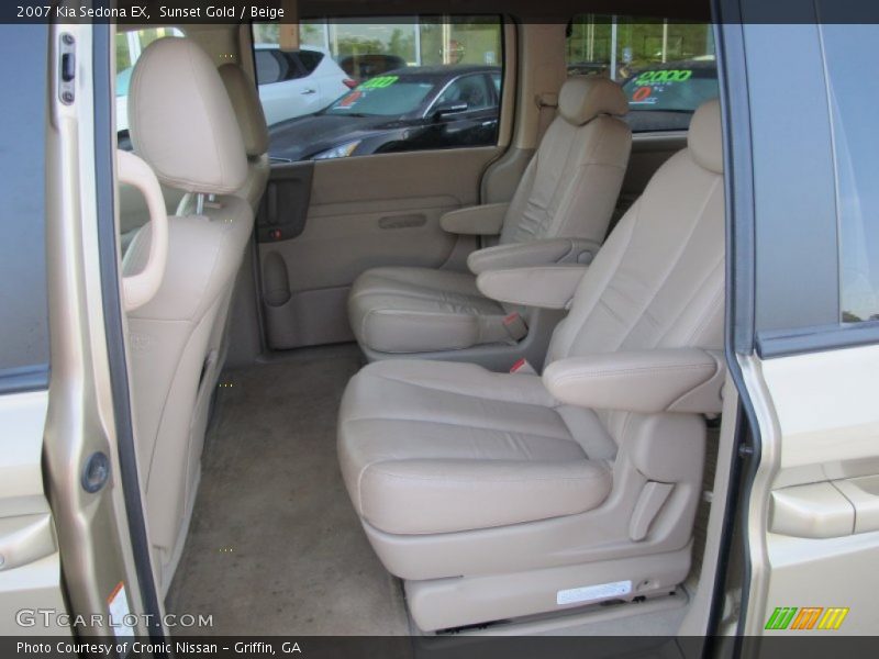 Sunset Gold / Beige 2007 Kia Sedona EX