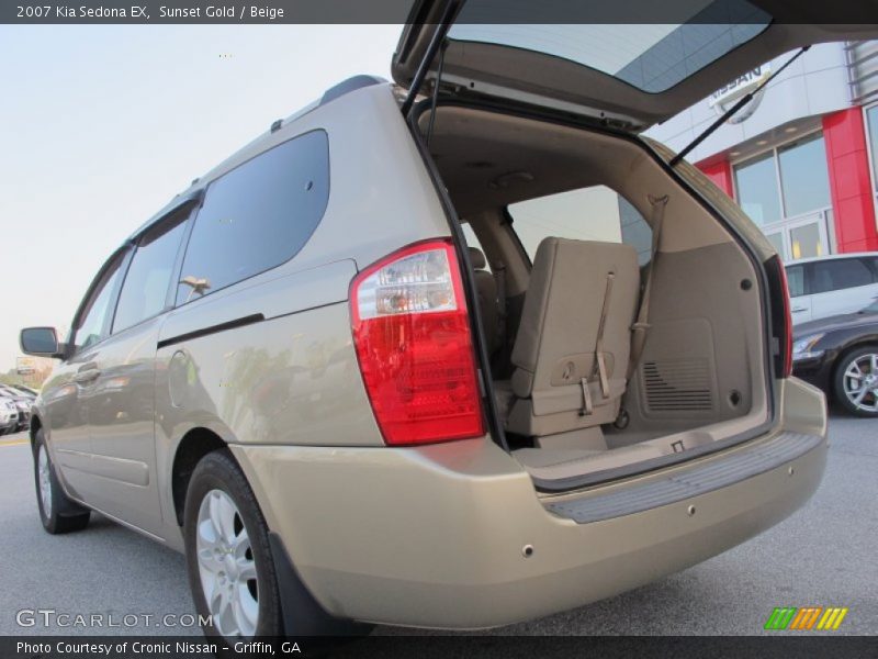 Sunset Gold / Beige 2007 Kia Sedona EX