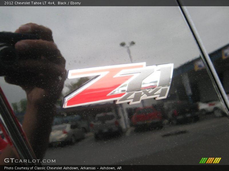 Black / Ebony 2012 Chevrolet Tahoe LT 4x4