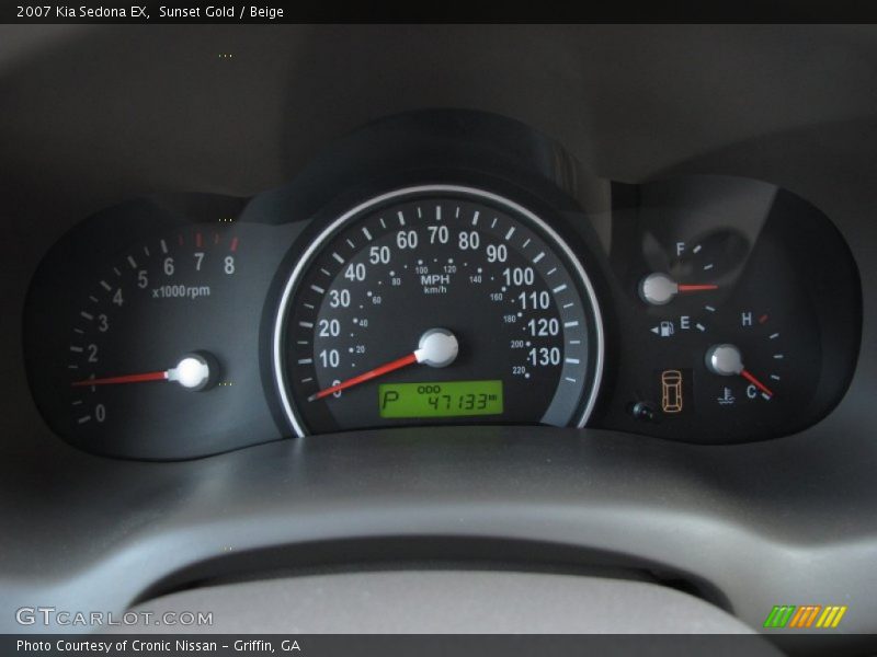 Sunset Gold / Beige 2007 Kia Sedona EX