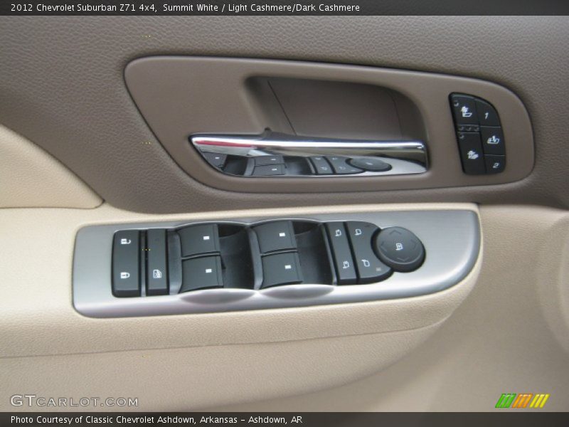 Summit White / Light Cashmere/Dark Cashmere 2012 Chevrolet Suburban Z71 4x4