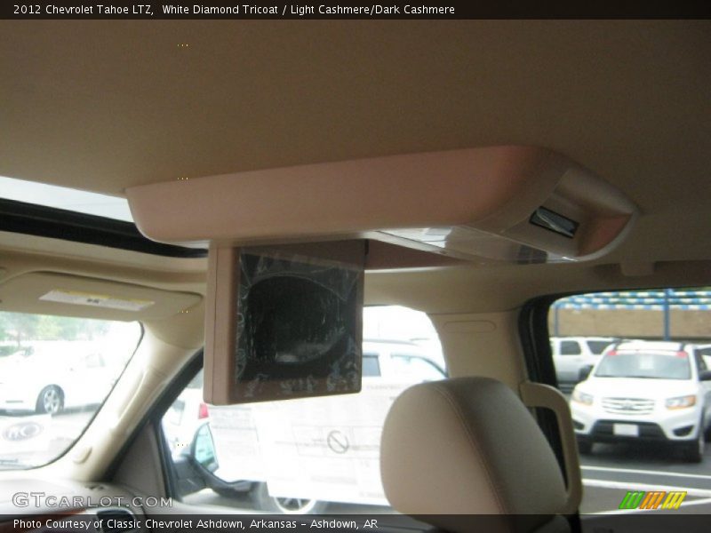 White Diamond Tricoat / Light Cashmere/Dark Cashmere 2012 Chevrolet Tahoe LTZ