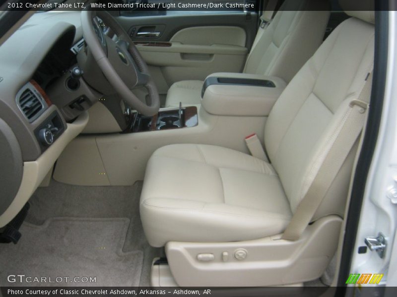  2012 Tahoe LTZ Light Cashmere/Dark Cashmere Interior