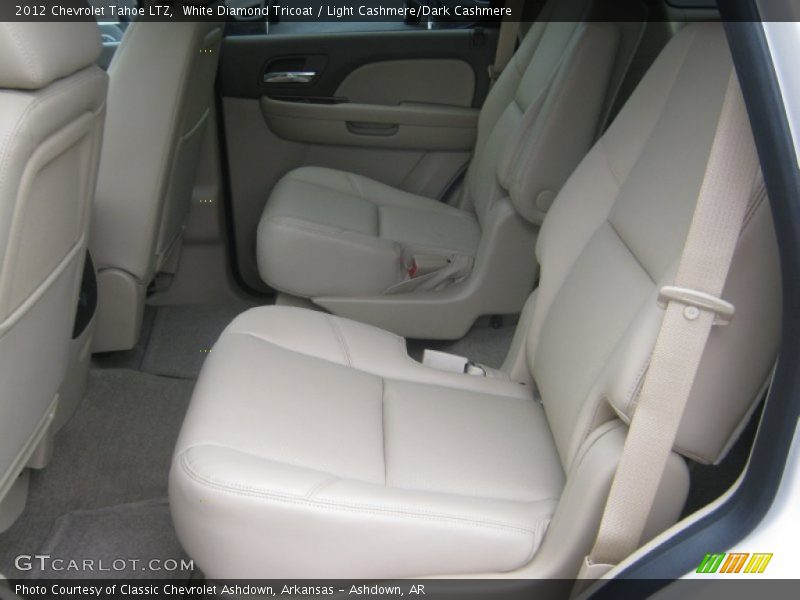 White Diamond Tricoat / Light Cashmere/Dark Cashmere 2012 Chevrolet Tahoe LTZ
