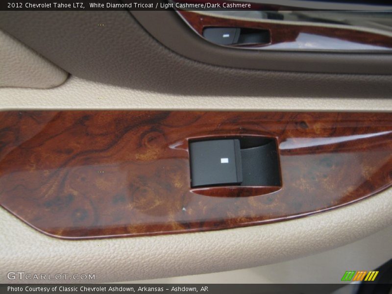 White Diamond Tricoat / Light Cashmere/Dark Cashmere 2012 Chevrolet Tahoe LTZ