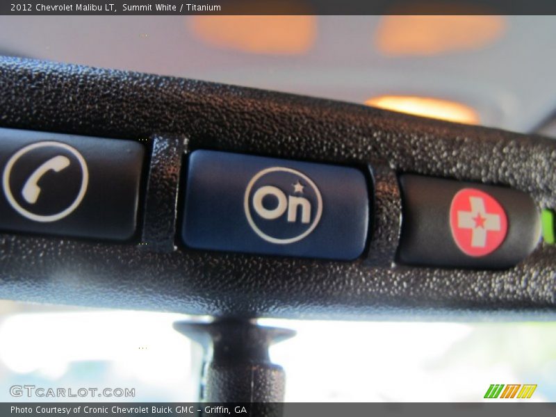 Summit White / Titanium 2012 Chevrolet Malibu LT