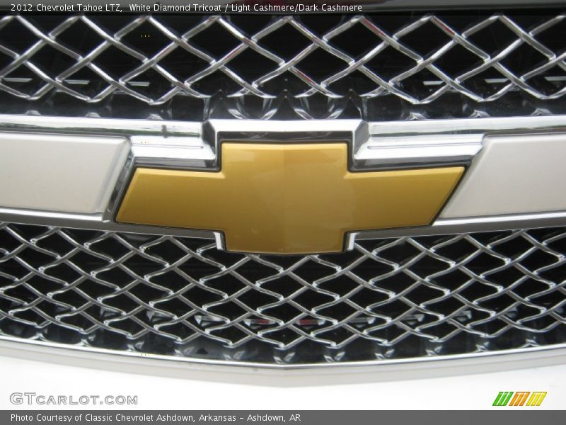 White Diamond Tricoat / Light Cashmere/Dark Cashmere 2012 Chevrolet Tahoe LTZ