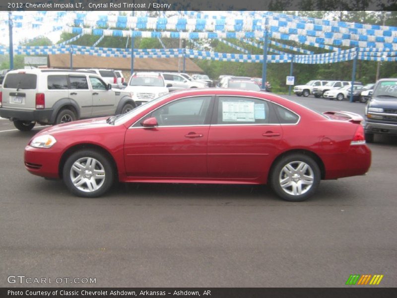 Crystal Red Tintcoat / Ebony 2012 Chevrolet Impala LT