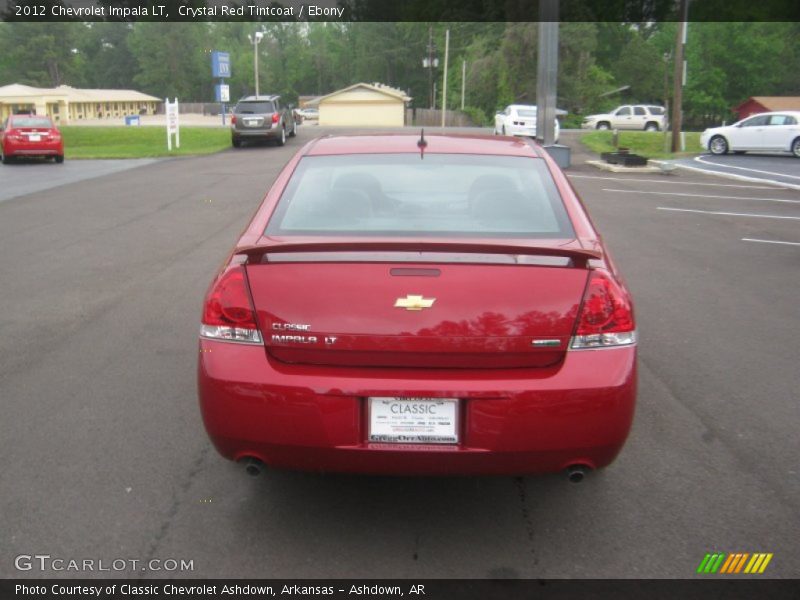 Crystal Red Tintcoat / Ebony 2012 Chevrolet Impala LT