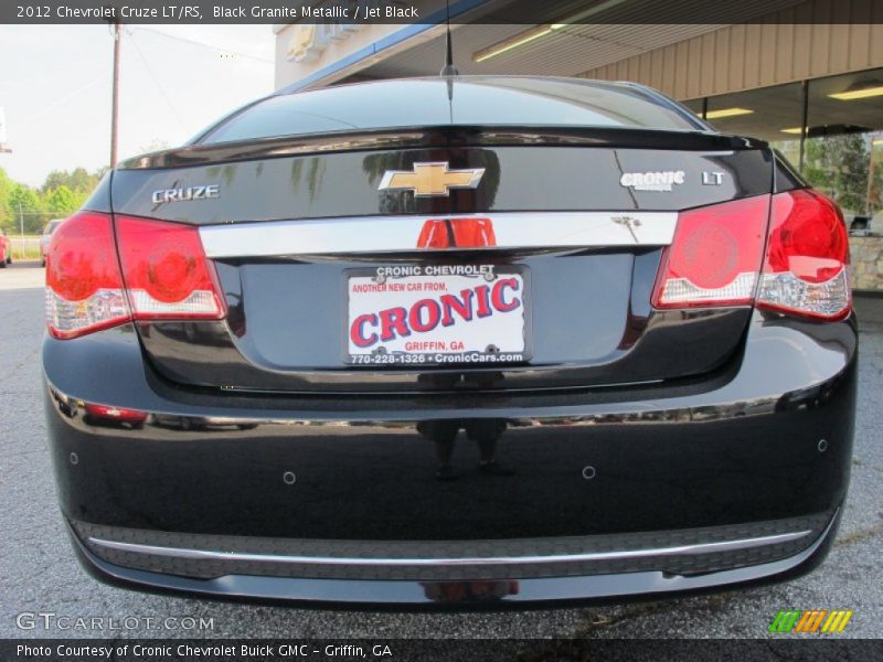 Black Granite Metallic / Jet Black 2012 Chevrolet Cruze LT/RS