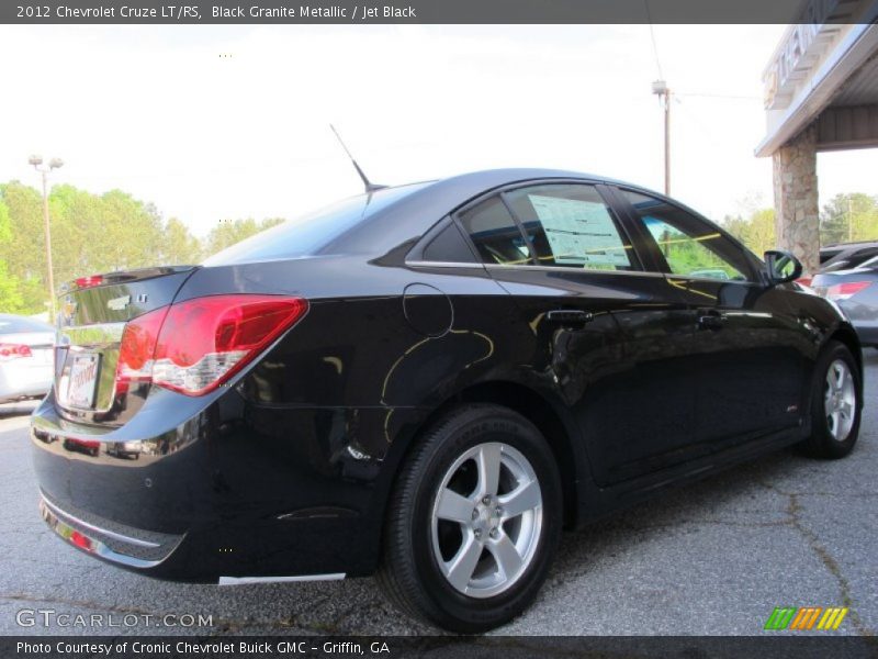 Black Granite Metallic / Jet Black 2012 Chevrolet Cruze LT/RS