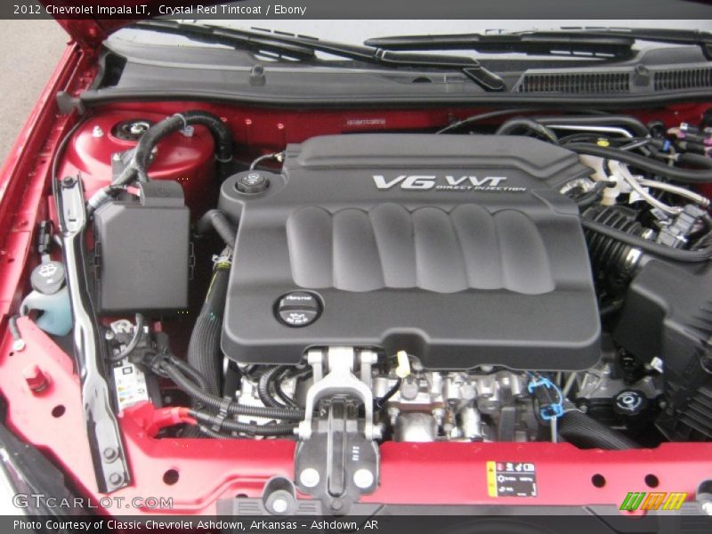 Crystal Red Tintcoat / Ebony 2012 Chevrolet Impala LT