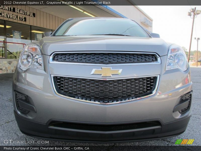 Graystone Metallic / Light Titanium/Jet Black 2012 Chevrolet Equinox LT