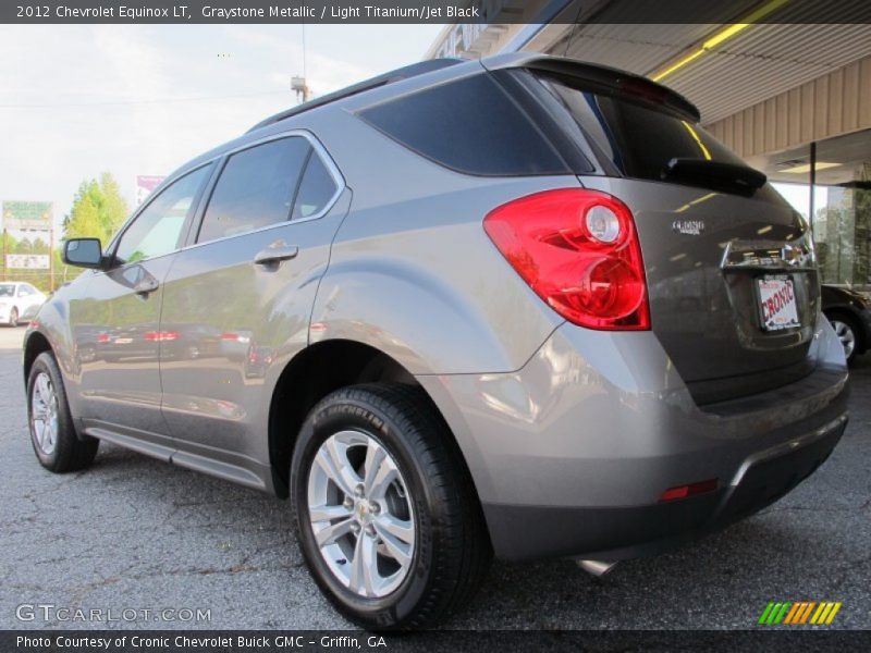 Graystone Metallic / Light Titanium/Jet Black 2012 Chevrolet Equinox LT