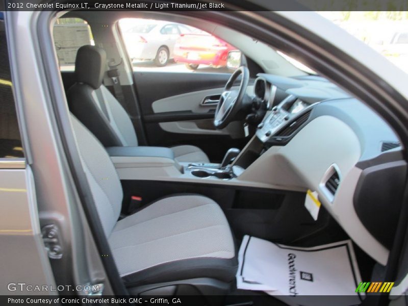 Graystone Metallic / Light Titanium/Jet Black 2012 Chevrolet Equinox LT