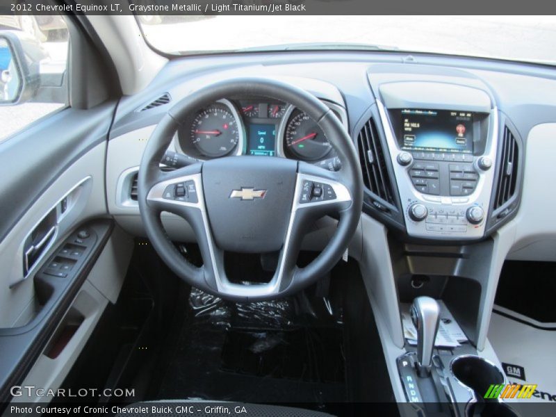 Graystone Metallic / Light Titanium/Jet Black 2012 Chevrolet Equinox LT