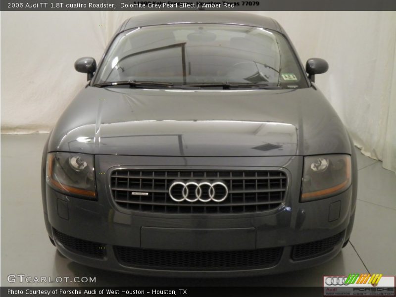 Dolomite Grey Pearl Effect / Amber Red 2006 Audi TT 1.8T quattro Roadster