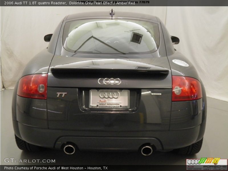 Dolomite Grey Pearl Effect / Amber Red 2006 Audi TT 1.8T quattro Roadster