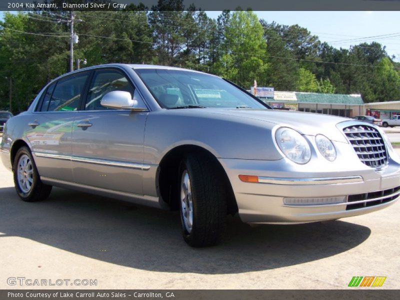 Diamond Silver / Gray 2004 Kia Amanti