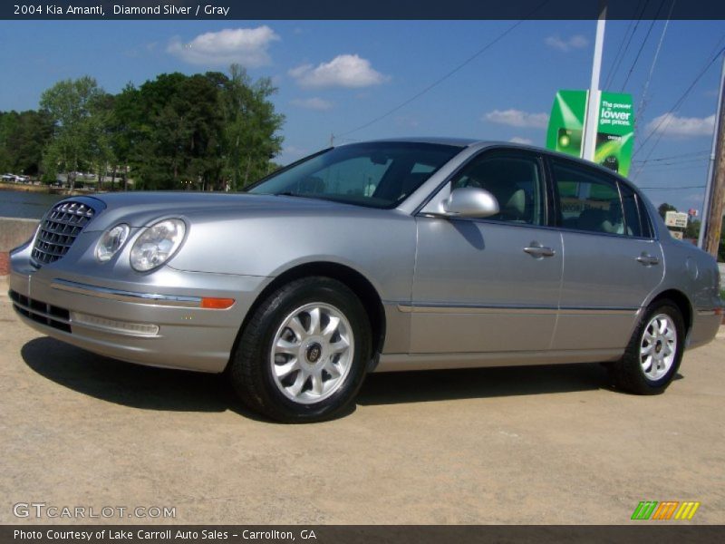 Diamond Silver / Gray 2004 Kia Amanti