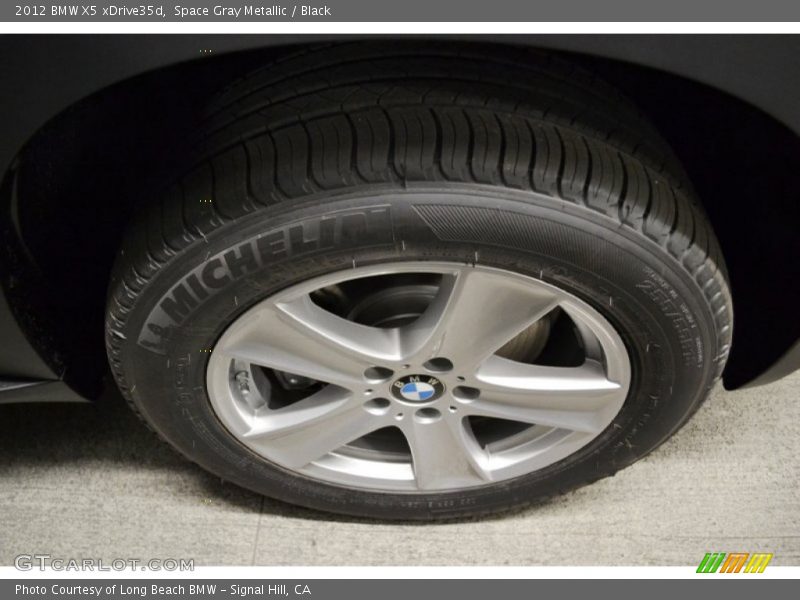 Space Gray Metallic / Black 2012 BMW X5 xDrive35d